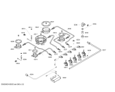 Схема №2 PHW206ENL Bosch с изображением Переключатель для плиты (духовки) Bosch 00499265