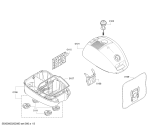 Схема №2 BGL3A330GB GL-30 с изображением Крышка для электропылесоса Bosch 11004946