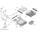 Схема №6 S44M45B0DE с изображением Передняя панель для посудомойки Bosch 00647558