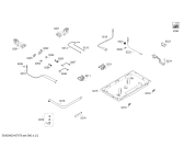 Схема №2 PBD7233MX с изображением Варочная панель для электропечи Bosch 00627846