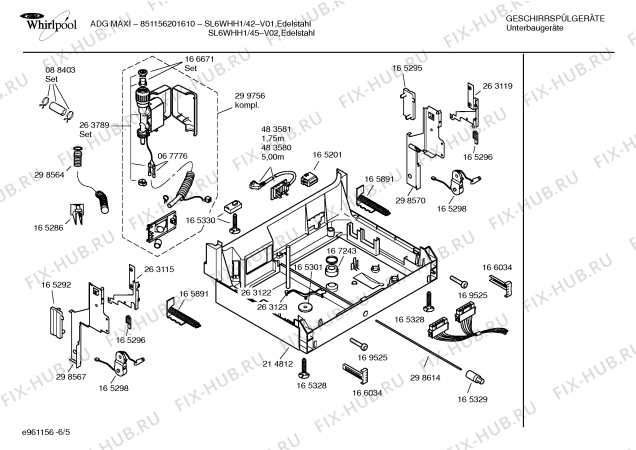 Схема №5 SHVKBH3 IGVS649.3 с изображением Модуль управления для посудомоечной машины Bosch 00488664