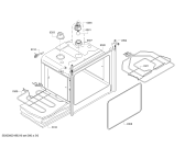 Схема №5 CH031250 с изображением Ручка переключателя для электропечи Bosch 00622588
