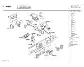 Схема №3 WFK5600 с изображением Панель управления для стиральной машины Bosch 00270549