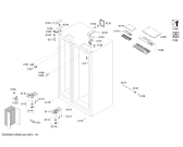Схема №5 KAD63A70 с изображением Дверь для холодильной камеры Bosch 00248246