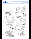 Схема №1 DISTINTA EOI406.W с изображением Обшивка для электропечи DELONGHI 5311813781