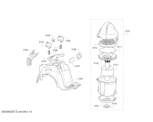 Схема №2 BGS05A222 Cleann'n с изображением Контейнер для сбора пыли для электропылесоса Bosch 11024762