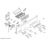 Схема №6 CH26820 с изображением Переключатель для плиты (духовки) Bosch 00644965