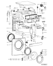 Схема №2 AWV 618/2 с изображением Обшивка для стиралки Whirlpool 481245212385