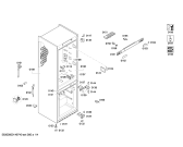 Схема №4 KGN36H15 с изображением Дверь для холодильника Bosch 00249935