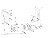 Схема №5 SMS54M22EU ActiveWater Eco - tp3 с изображением Силовой модуль запрограммированный для посудомойки Bosch 12004882