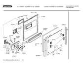 Схема №5 SGVKBR2 IGV699.1 с изображением Рамка для посудомойки Bosch 00365161