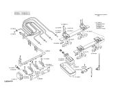 Схема №1 0750848018 GKM640M с изображением Горелка для духового шкафа Bosch 00051437