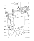 Схема №2 ADP 995 WHM с изображением Панель для посудомойки Whirlpool 481245370431