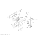 Схема №4 V5360X0OO V356 с изображением Панель управления для стиралки Bosch 00441284