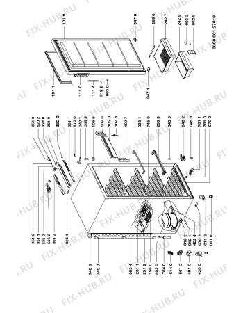 Схема №1 GKC 2144/2 с изображением Преобразователь для холодильника Whirlpool 481212018002