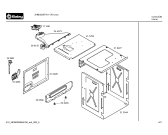 Схема №4 3HM505XP с изображением Ручка управления духовкой для плиты (духовки) Bosch 00187546