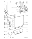 Схема №2 GSF 7396 W-WS с изображением Обшивка для посудомоечной машины Whirlpool 481245370488