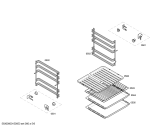 Схема №5 HGV74W255A с изображением Ручка конфорки для плиты (духовки) Bosch 00619923