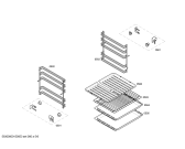 Схема №5 HGV74W355A с изображением Горелка для духового шкафа Bosch 00652255