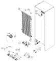 Схема №2 NRF81531W (189230) с изображением Запчасть для холодильника Gorenje 228496