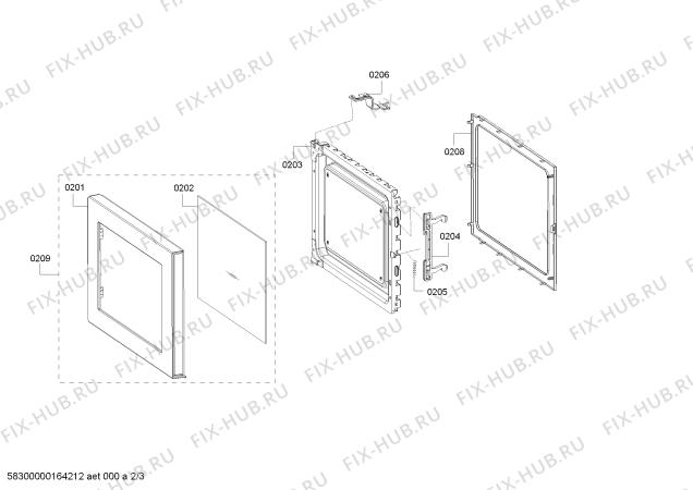 Схема №3 HF24G541 с изображением Панель для микроволновой печи Siemens 00740191