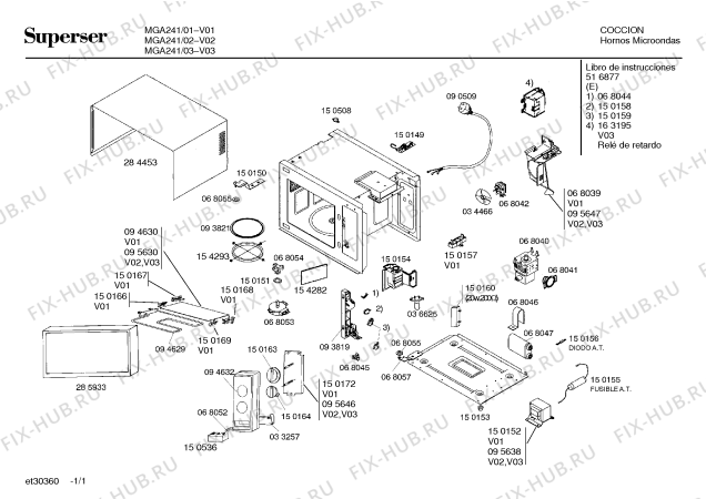 Схема №1 LW240 с изображением Терморегулятор Bosch 00068041
