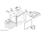 Схема №6 HB754750F с изображением Противень для плиты (духовки) Bosch 00477884