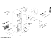 Схема №2 KGF28S28EC с изображением Дверь для холодильника Bosch 00777261