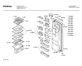Схема №1 KI32V01 с изображением Внутренняя дверь для холодильной камеры Siemens 00230708