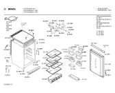 Схема №2 KTR1544CH с изображением Дверь для холодильника Bosch 00211442