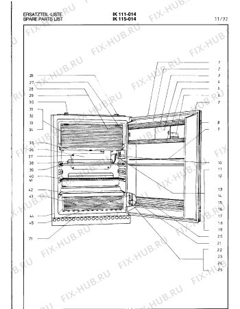 Схема №10 IK530027F с изображением Изоляция для холодильной камеры Bosch 00321598