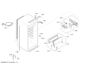 Схема №3 KILMIH7 с изображением Дверь для холодильной камеры Bosch 00711332