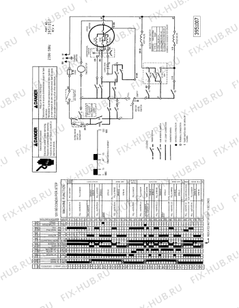 Схема №4 3LBR6132EAWM (F092418) с изображением Шуруп для электросушки Indesit C00336707