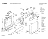 Схема №4 SN24605 с изображением Панель для посудомойки Siemens 00284164