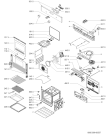 Схема №1 OVC10S (F091105) с изображением Инструкция по эксплуатации для плиты (духовки) Indesit C00371143