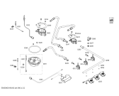 Схема №2 3ETX395B с изображением Решетка для плиты (духовки) Bosch 00665233