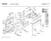 Схема №4 SN25901II с изображением Передняя панель для посудомоечной машины Siemens 00282276
