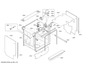 Схема №6 SBV65T50EU с изображением Передняя панель для посудомоечной машины Bosch 00706009
