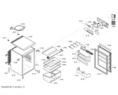 Схема №2 KTR16AL20G с изображением Дверь для холодильника Bosch 00710946