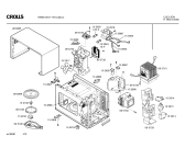 Схема №1 W2419 с изображением Кронштейн для микроволновки Bosch 00095733