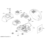 Схема №3 BSGL31800 BOSCH GL-30 1800W с изображением Крышка для пылесоса Bosch 00700046
