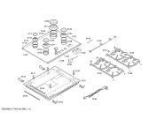 Схема №2 T25T2N0RU с изображением Варочная панель для духового шкафа Bosch 00476766