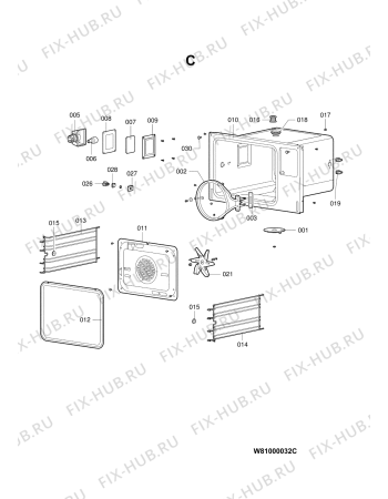 Схема №6 BLZS 6100 IN с изображением Электропитание для плиты (духовки) Whirlpool 480121102301