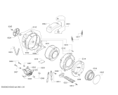 Схема №6 WS12G240UA Siemens iQ300 с изображением Крышка для стиралки Siemens 00659213