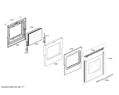 Схема №6 HES255U с изображением Стеклокерамика для духового шкафа Bosch 00241152