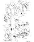 Схема №2 AWZ 9814 с изображением Обшивка для сушилки Whirlpool 481245215247