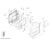 Схема №5 BX480611 с изображением Панель для духового шкафа Bosch 00611016