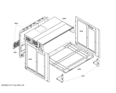 Схема №4 HB530260 с изображением Панель управления для духового шкафа Siemens 00660358