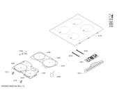 Схема №2 PIA645Q16E Multiplex с изображением Стеклокерамика для электропечи Bosch 00686501