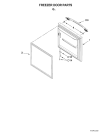 Схема №4 5GBB19PRYW с изображением Рукоятка для холодильника Whirlpool 482000006529